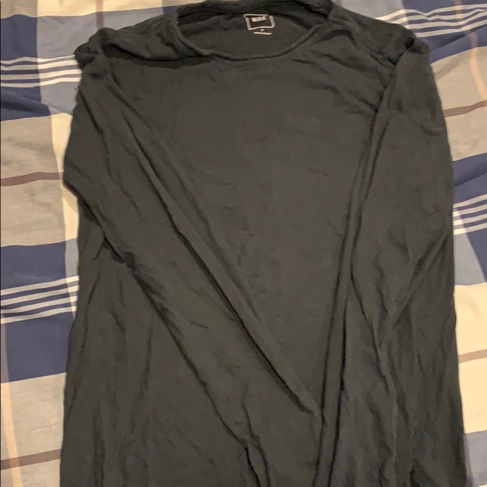 Black long sleeve shirt